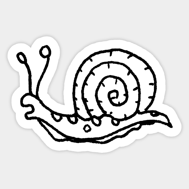 snail Sticker by MacSquiddles